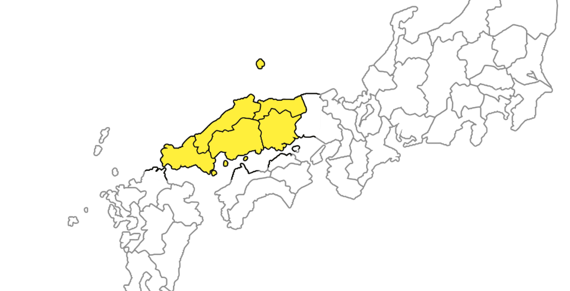 中国地方は全て対応しております